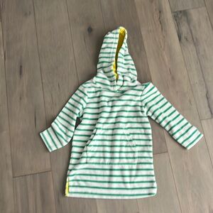Mini Boden girls 2-3years toweling throw over